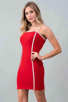 Ribbed mini dress - Epicplacess