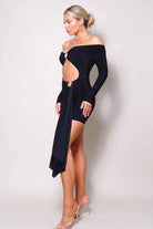 Black mini dress outfit view - Epicplacess