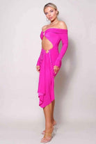 Ring Out mini dress side view - Epicplacess