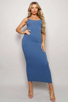 Luxe Smooth long slip maxi dress - Epicplacess