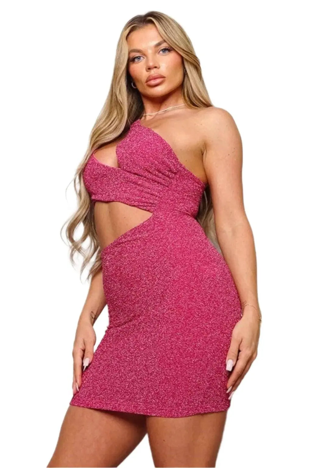 Glimmer mini dress back view - Epicplacess