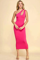 Pink halter maxi dress - Epicplacess