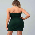 Front-button midi dress final view - Epicplacess