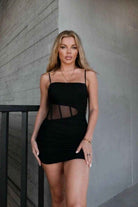 White cowl neck mini dress - Epicplacess