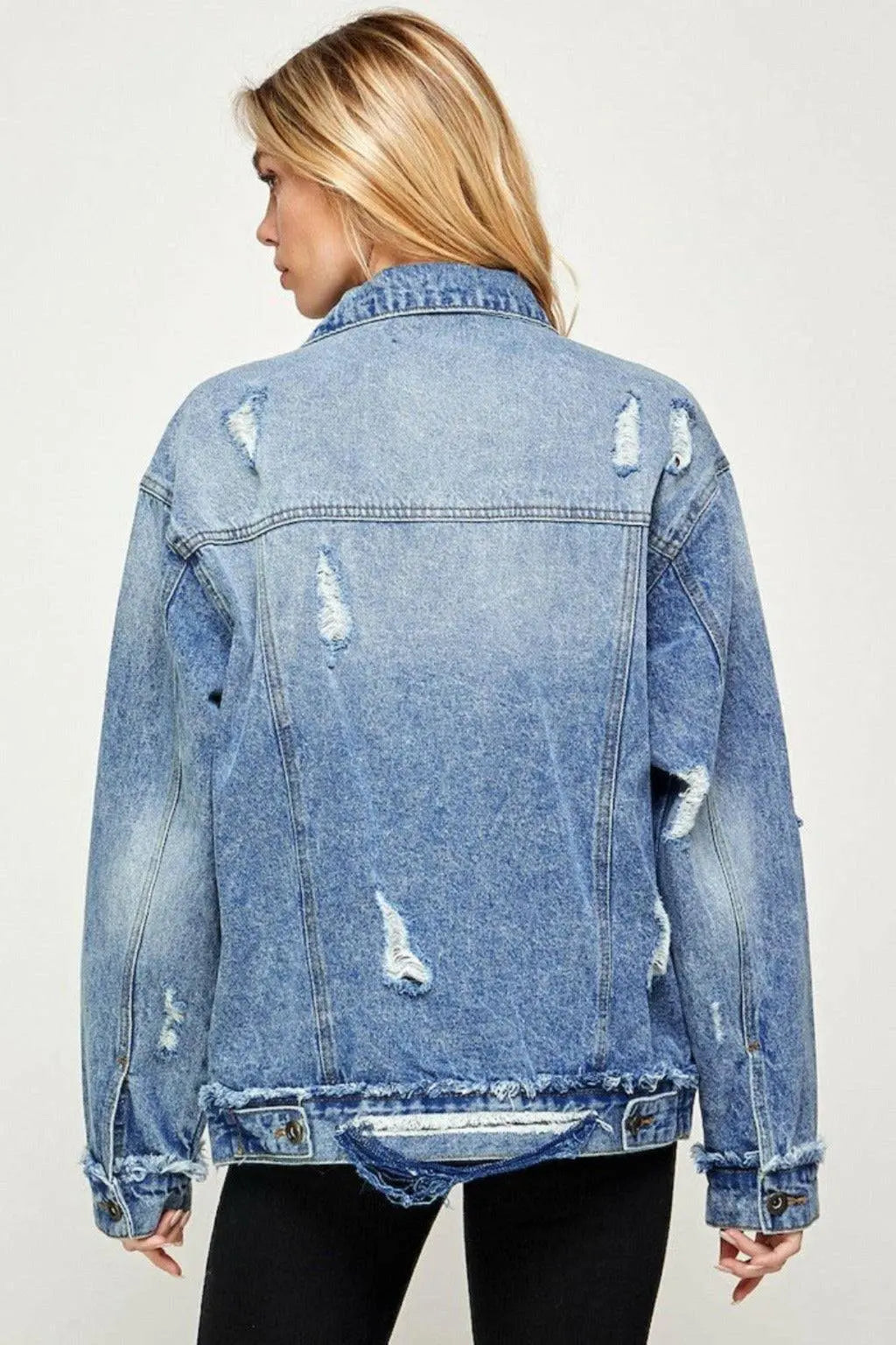 Denim jacket final detail - Epicplacess