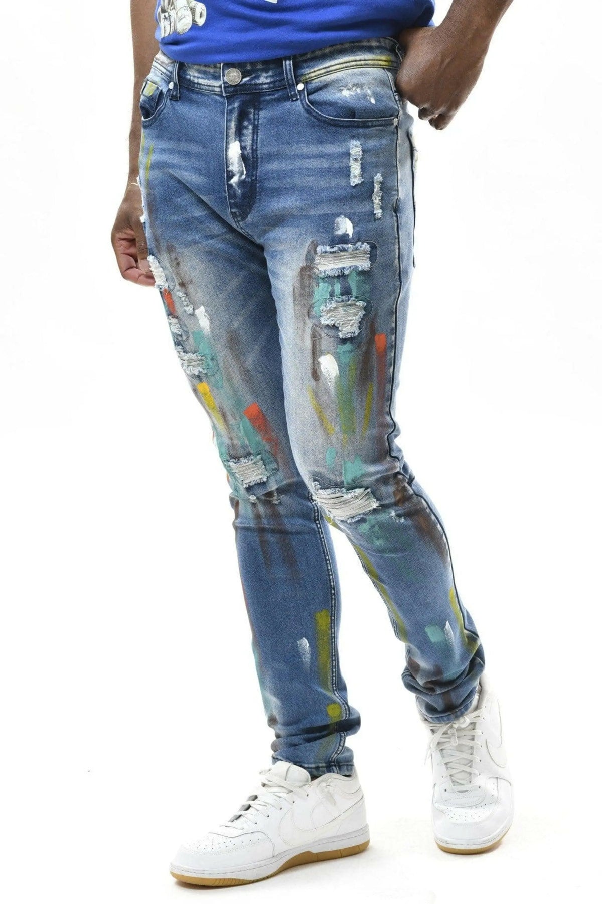 Taper jeans side view - Epicplacess