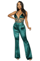 Black velvet jumpsuit - Epicplacess