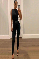 Fitted jumpsuit close detail - Epicplacess