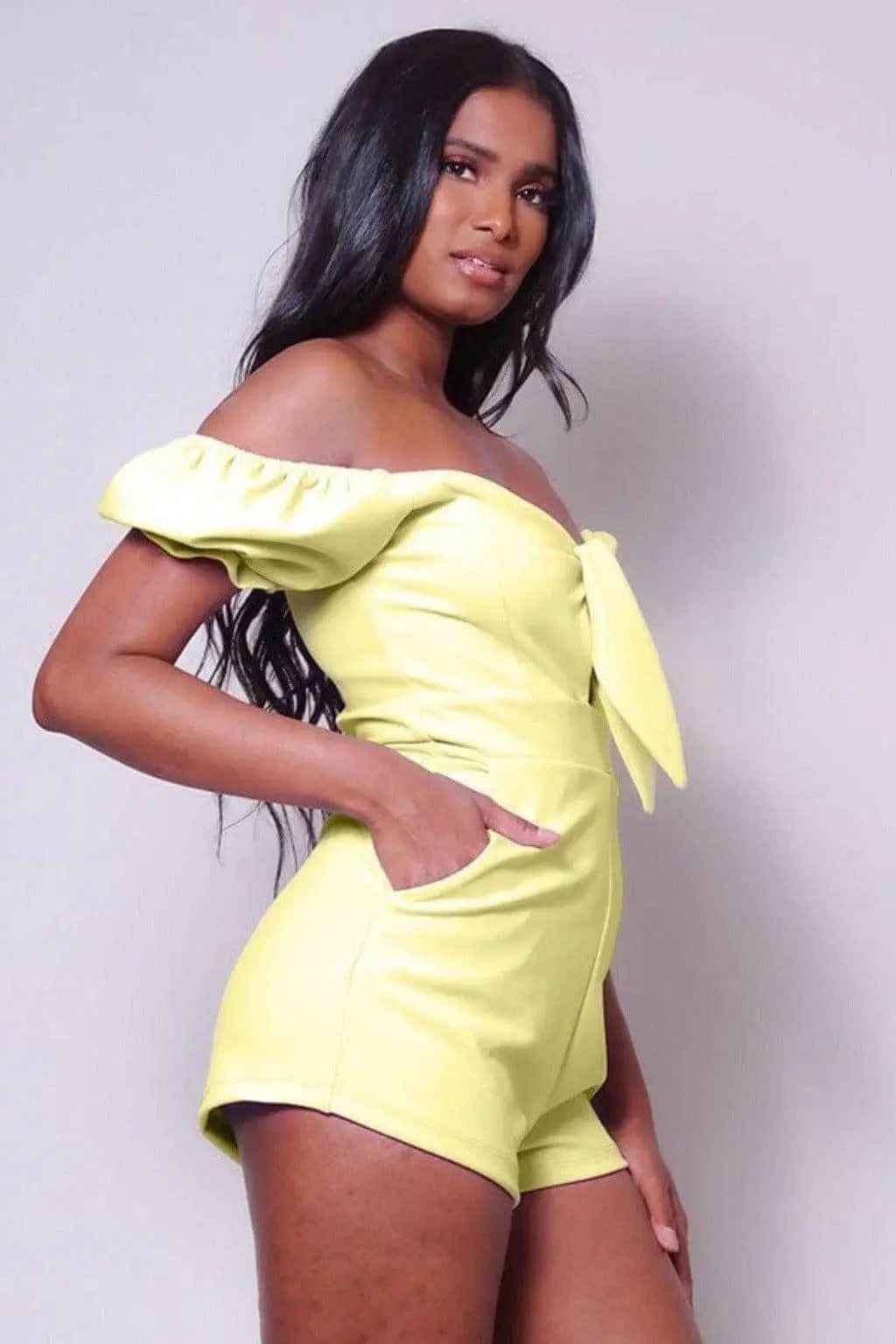 Yellow romper close detail - Epicplacess