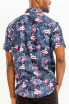 Printed button shirt front view - Epicplacess