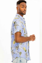 Purple button shirt detail - Epicplacess