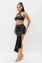 Top and skirt set close detail - Epicplacess