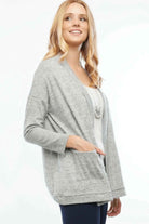 Princess notched brushed cardigan - Epicplacess