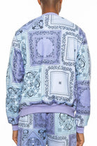 Bandana print sweater front view - Epicplacess