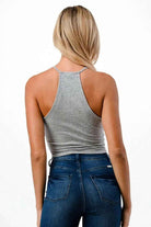 Halter crop top side view - Epicplacess