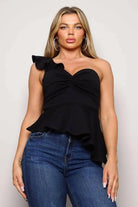 Peplum top front view - Epicplacess