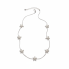 Starfish Station Necklace - Silver Full View