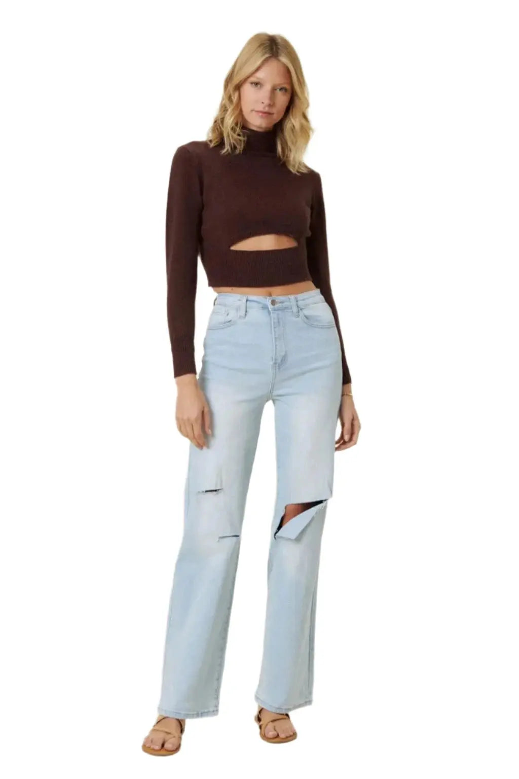 Blue jeans side view - Epicplacess