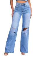 Straight leg jeans front view - Epicplacess
