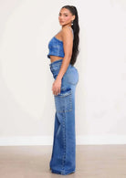 Cargo denim jeans detail - Epicplacess