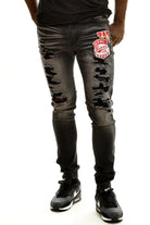 Super skinny stacked flare jeans final view - Epicplacess