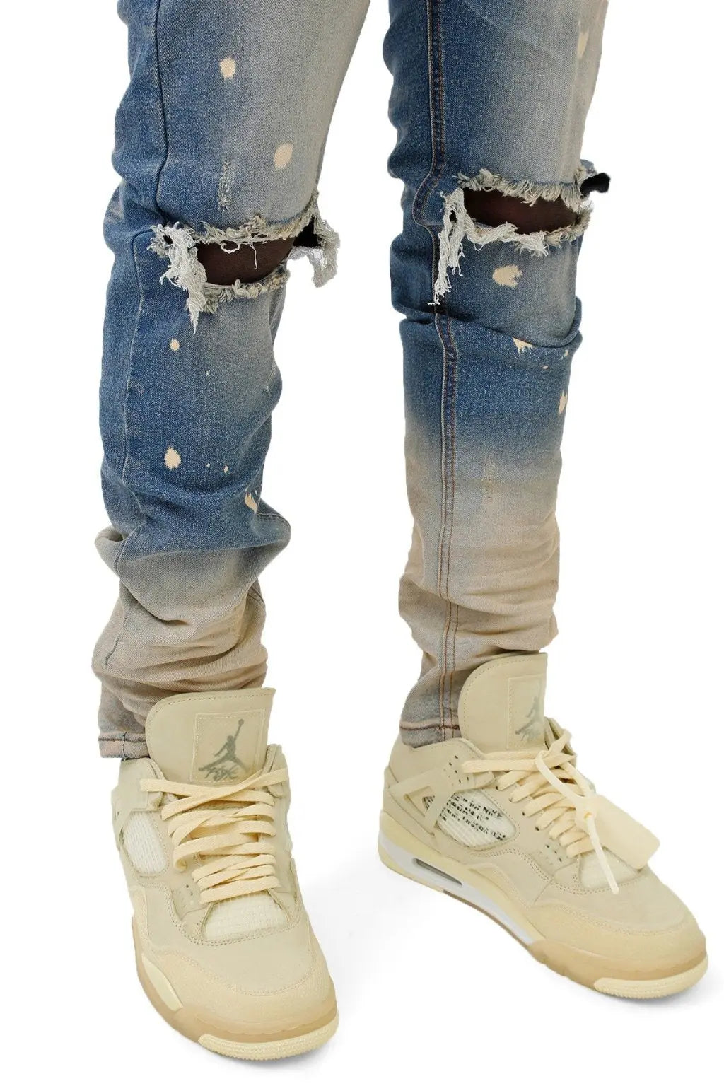 Bleached jeans outfit view - Epicplacess