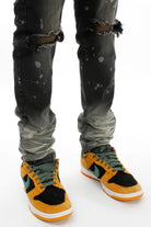Bleached skinny jeans side view - Epicplacess