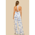 Blue print jumpsuit detail - Epicplacess