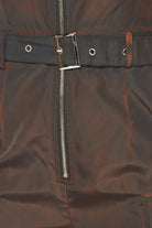 Brown jumpsuit outfit view - Epicplacess