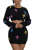 Mini skirt set front view - Epicplacess