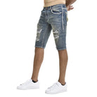Raw hem shorts back view - Epicplacess