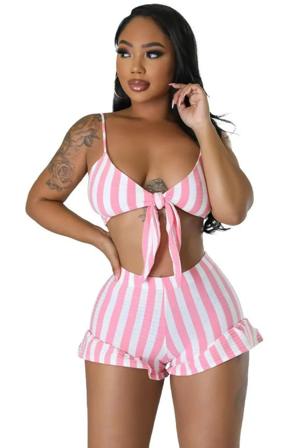 Pink shorts set - Epicplacess