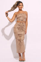 Lace-Up Views skirt set back view - Epicplacess