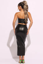 Lace-Up skirt set outfit view - Epicplacess