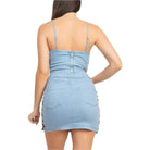 Denim skirt set side view - Epicplacess