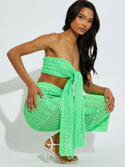 Maxi skirt set front view - Epicplacess