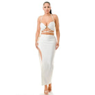 White skirt set front view - Epicplacess