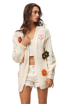 Chunky flower cardigan - Epicplacess
