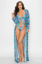 Blue bikini set side view - Epicplacess
