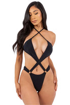 Black one-piece swimsuit - Epicplacess