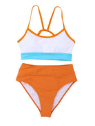 Orange swimwear style view - Epicplacess