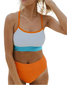 Orange two-piece swimsuit - Epicplacess