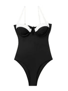 One-piece swimsuit outfit view - Epicplacess