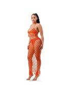 Crochet cover-up dress front view - Epicplacess