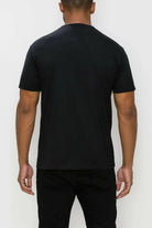 Black graphic tee outfit view - Epicplacess