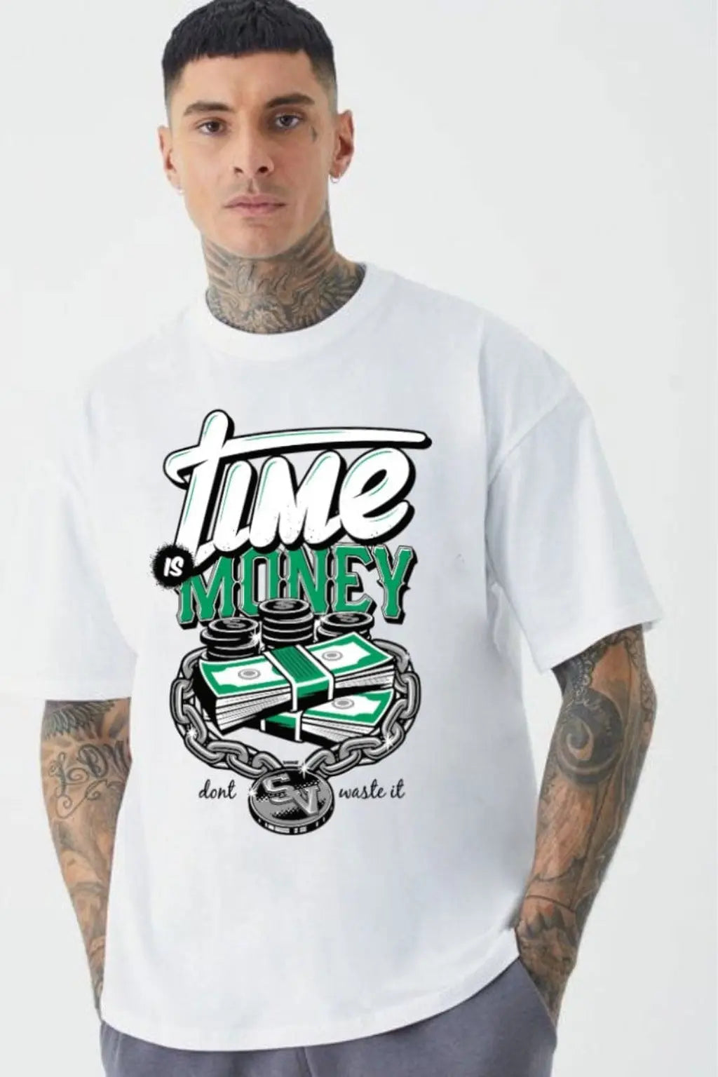 Time Is Money graphic tee - Epicplacess