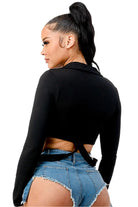 Ruched crop top detail - Epicplacess