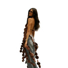 Tie-neck crop top front view - Epicplacess