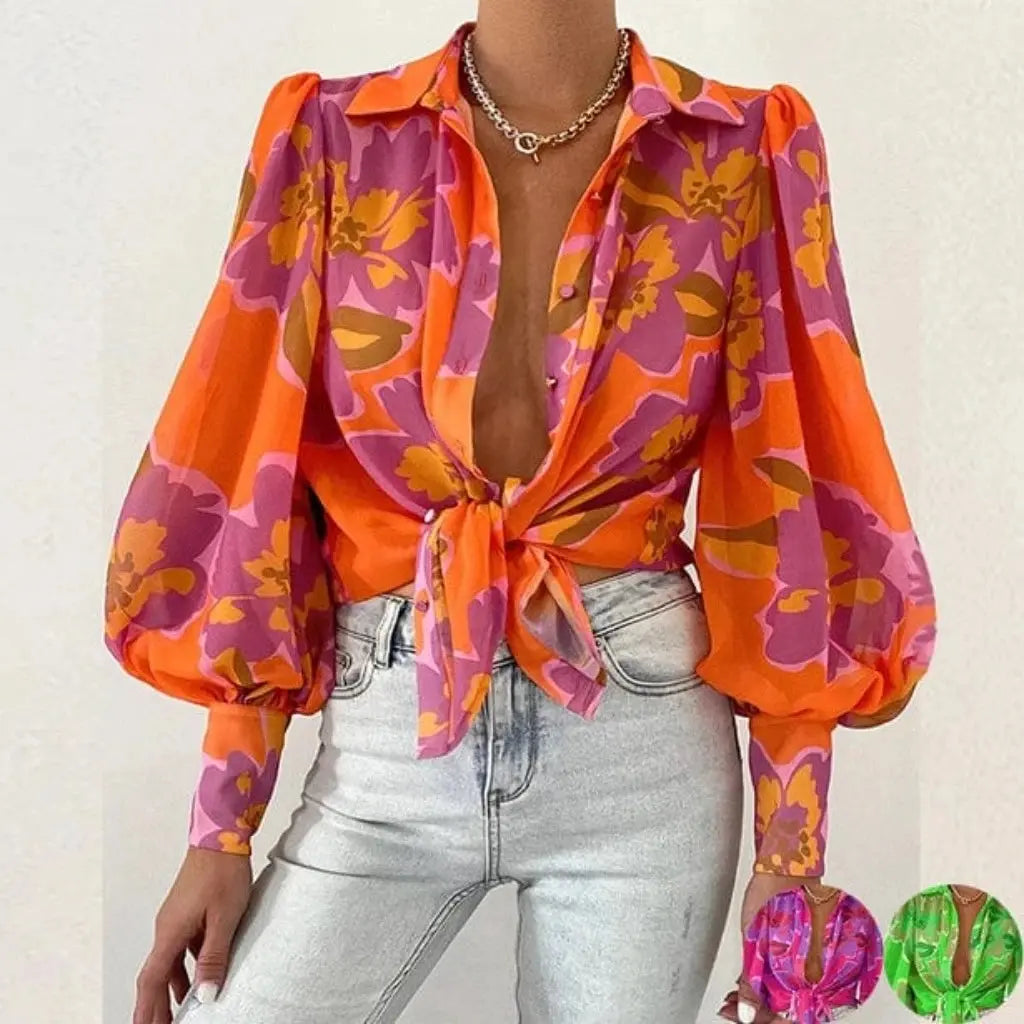 Floral shirt detail - Epicplacess
