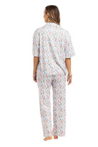 Women's light blue posh pets print matching pajama set – view 3
